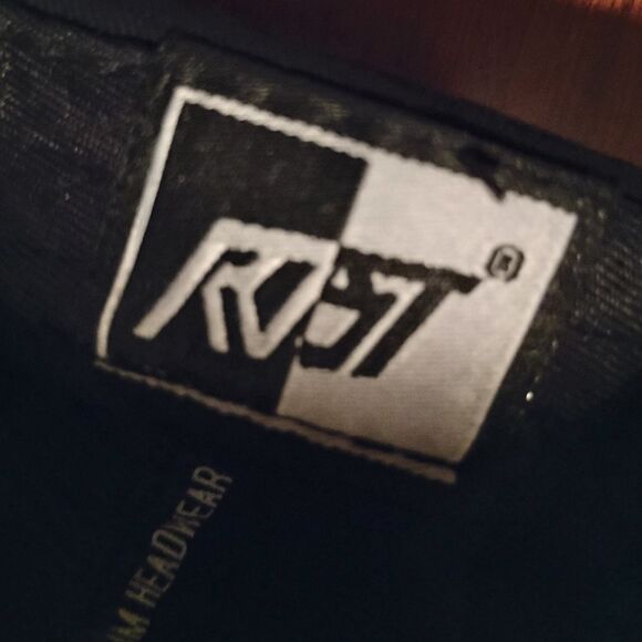 Black and White Cap  "Hustl'n"    (0096) - Picture 4 of 4